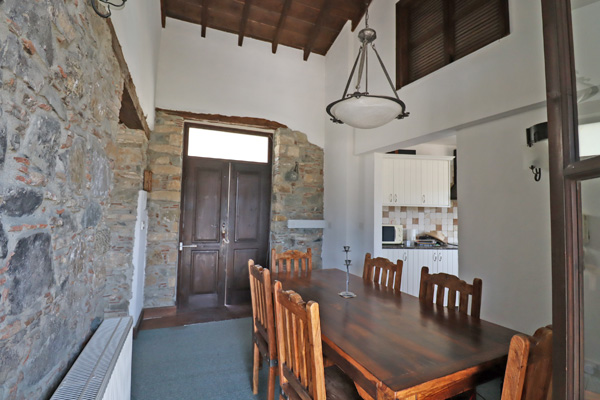 The Dining Roon in the Cyprus Villa
